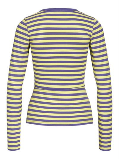 JJXX Jxceline Gigi Stripe T-shirt Limeade Twilight Shop Online Hos Blossom