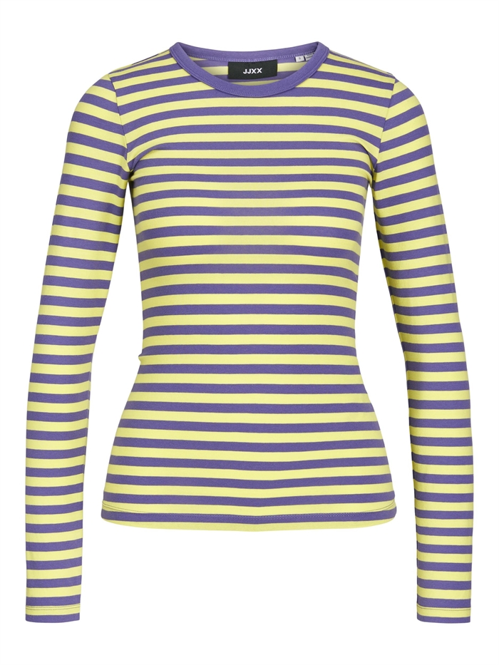 JJXX Jxceline Gigi Stripe T-shirt Limeade Twilight Shop Online Hos Blossom