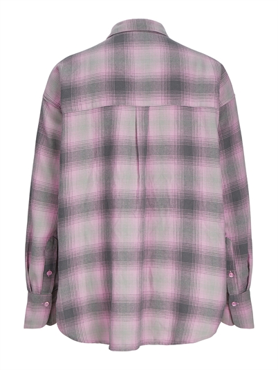 JJXX Jxjamie Flannel Skjorte Moonlite Mauve Check - Shop Online Hos Blossom