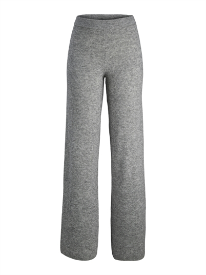 JJXX Jxmirella Diverse Knit Bukser Grey Melange - Shop Online Hos Blossom