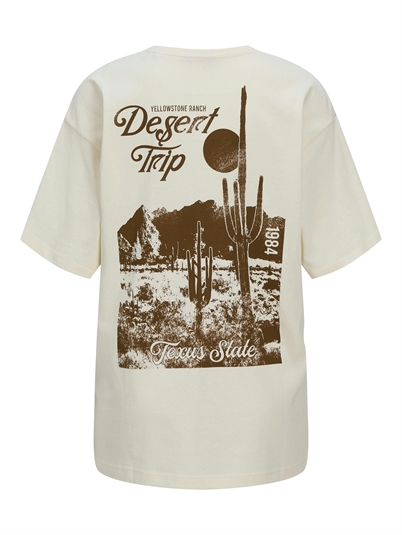 JJXX JXKantinka Loose Tee Egret Desert Trip - Shop Online Her