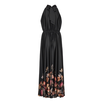 Karmamia Copenhagen Ava Maxi Kjole Black Blossom - Shop Online Hos Blossom