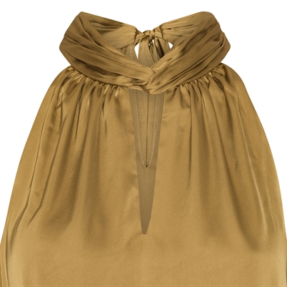 Karmamia Copenhagen Ava Top Semi Rich Gold - Shop Online Hos Blossom