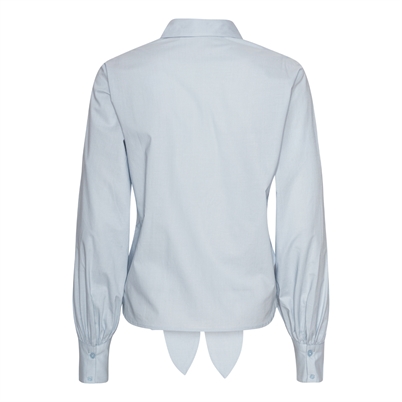 Karmamia Copenhagen Lee Skjorte Powder Blue - Shop Online Hos Blossom