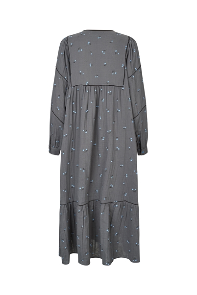 Lollys Laundry Latour LL Maxi Dress Grey - Shop Online