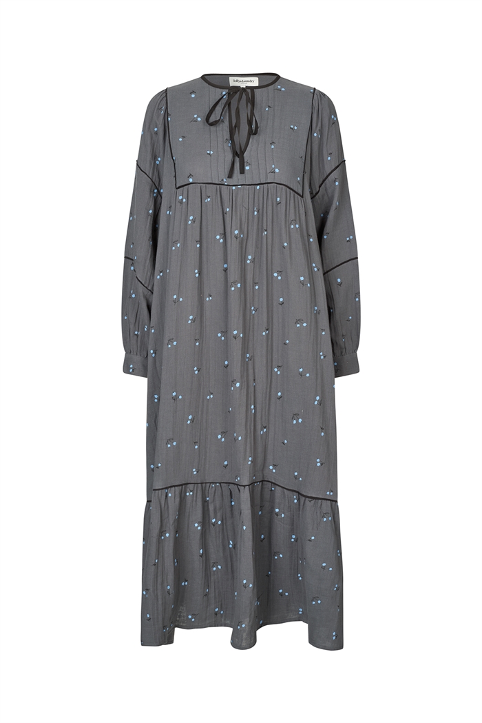 Lollys Laundry Latour LL Maxi Dress Grey - Shop Online