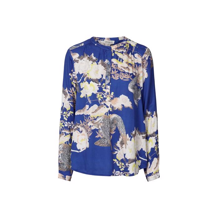 Singh Bluse Royal Blue - Shop Lollys Laundry Nyhed