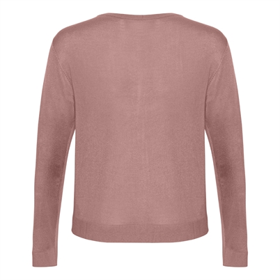 M.I.N.E Denmark Alberte Knit Cardigan Ash Rose - Shop Online Her