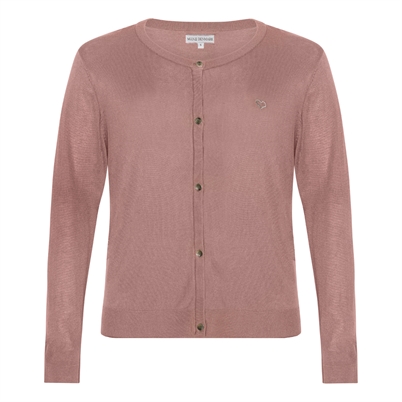 M.I.N.E Denmark Alberte Knit Cardigan Ash Rose - Shop Online Her