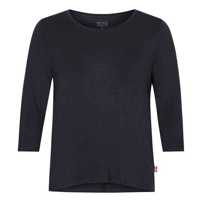 M.I.N.E Denmark Amalie Blouse Dark Navy - Shop Online Her