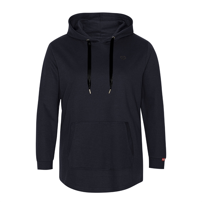 M.I.N.E Denmark Viola Hoodie Black - Shop Online Her