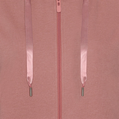 M.I.N.E Denmark Martha Zip Hoodie Ash Rose - Shop Online Her