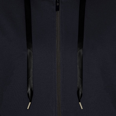 M.I.N.E Denmark Martha Zip Hoodie Dark Navy - Shop Online Her