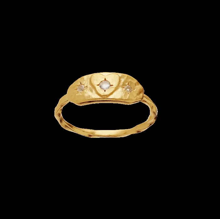 Maanesten Amarit Ring Forgyldt - Shop Online Her