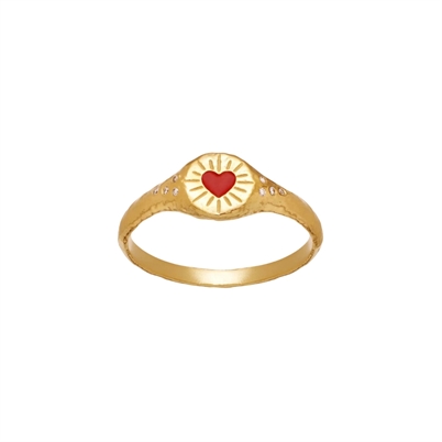 Maanesten Hailey Ring Forgyldt - Shop Online Her