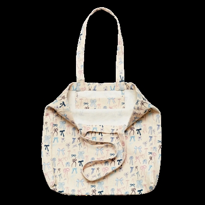 Maanesten Canvas Totebag Cute Bows - Shop Online Her