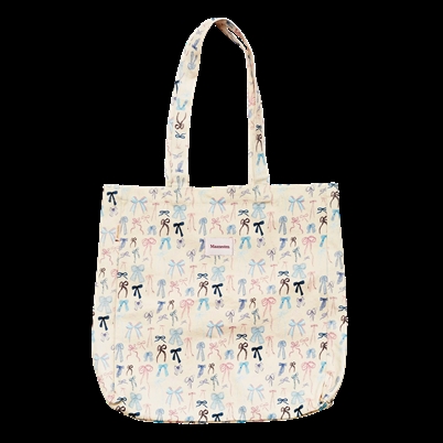 Maanesten Canvas Totebag Cute Bows - Shop Online Her