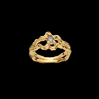 Maanesten Shelly Ring Forgyldt - Shop Online Her