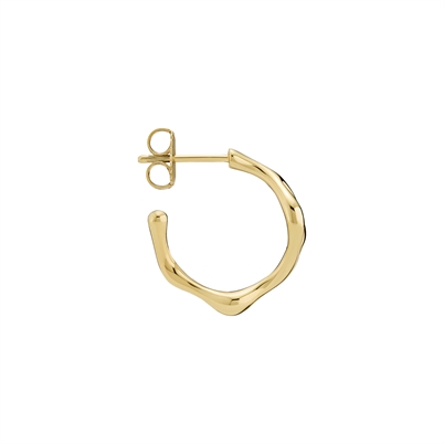 Maria Black Luna Hoop 14 Ørering Left Gold Shop Online Hos Blossom