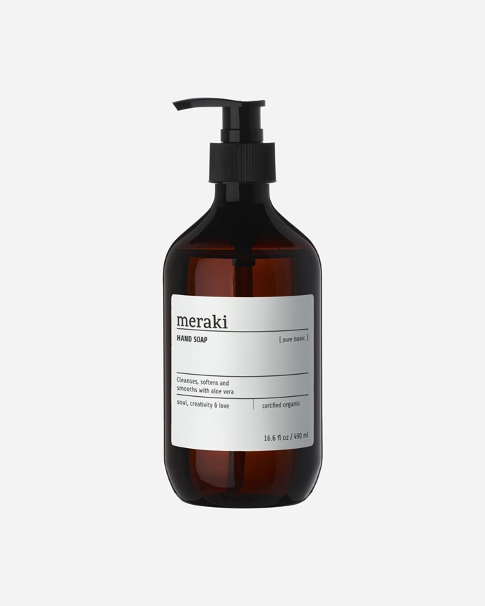 Meraki Pure Basic Håndsæbe 490 ml Shop Online Hos Blossom