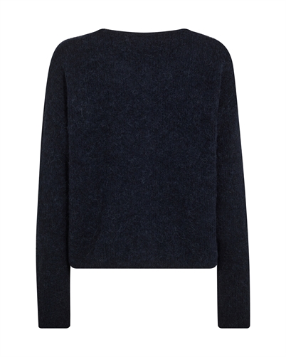 Mos Mosh MMAlmine Knit Cardigan Salute Navy - Shop Online Her