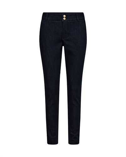 Mos Mosh MMMilton Tape Jeans Dark Blue - Shop Online Her