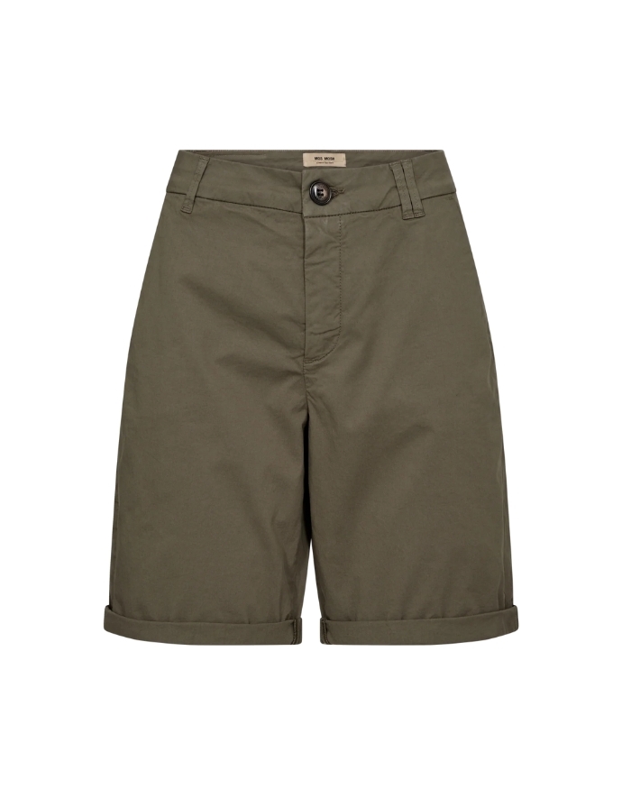 Mos Mosh MMBracis Rosita Shorts Dusty Olive - Shop Online