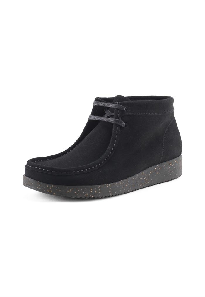 Nature Footwear Ellen Suede Sko Black - Shop Online Her