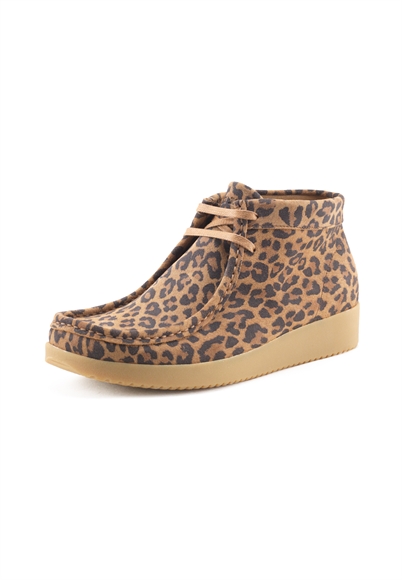 Nature Footwear Ellen Suede Sko Leopard - Shop Online Her