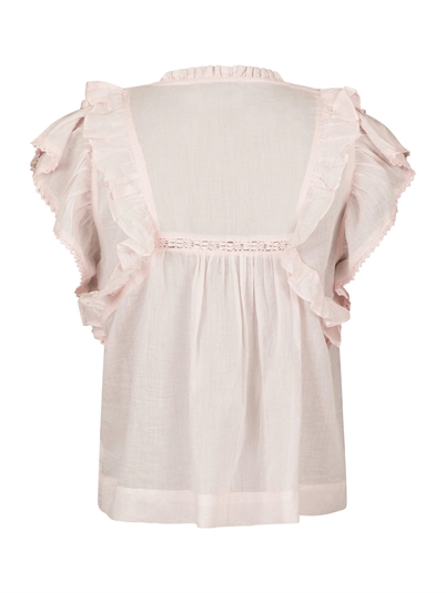 Neo Noir Jayla Voile Top Light Pink Shop Online Hos Blossom