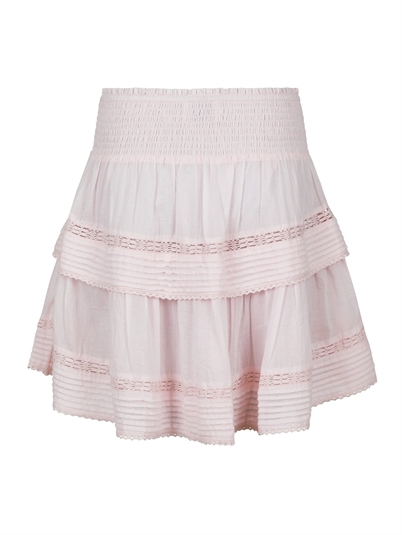 Neo Noir Kenia S Voile Nederdel Light Pink Shop Online Hos Blossom