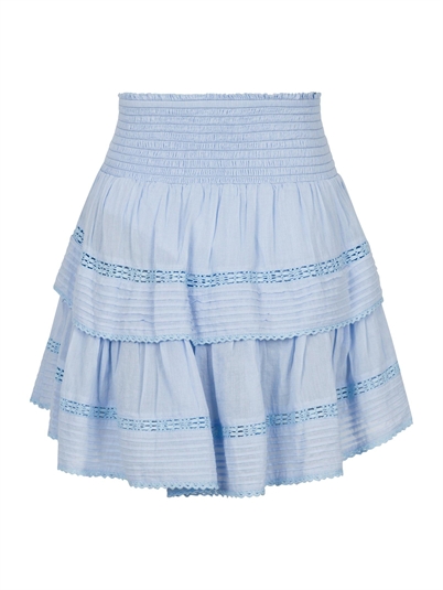 Neo Noir Kenia Voile Nederdel Light Blue Shop Online Hos Blossom