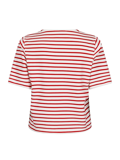 Neo Noir Soanie Stripe T-shirt Red Shop Online Hos Blossom