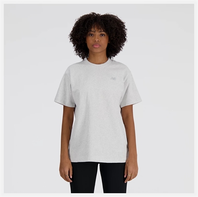 New Balance Athletics Jersey T-shirt Ash Heather - Shop Online Hos Blossom