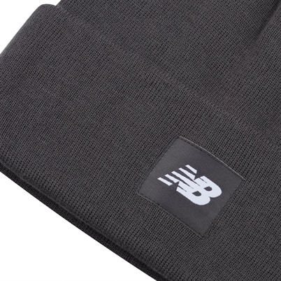 New Balance Knit Cuffed Beanie Grey - Shop Online Her