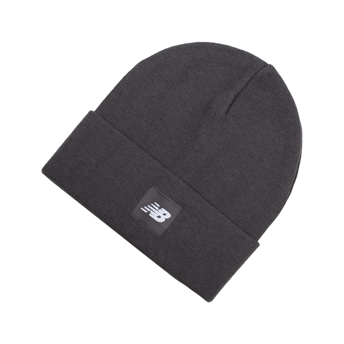 New Balance Knit Cuffed Beanie Grey - Shop Online Her