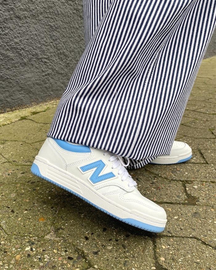 New Balance BB480LTC Sneakers White Team Carolina Shop Online Hos Blossom