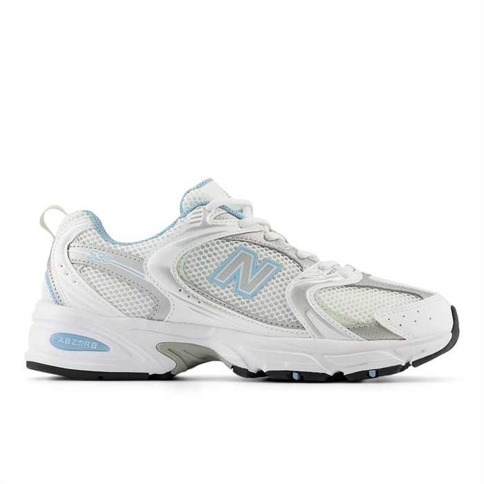 New Balance MR530SGB Sneakers White Silver Metallic Shop Online Hos Blossom