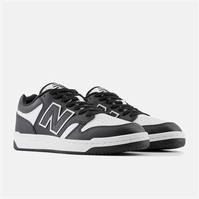 New Balance BB480LBA Sneakers White Black - Shop Online