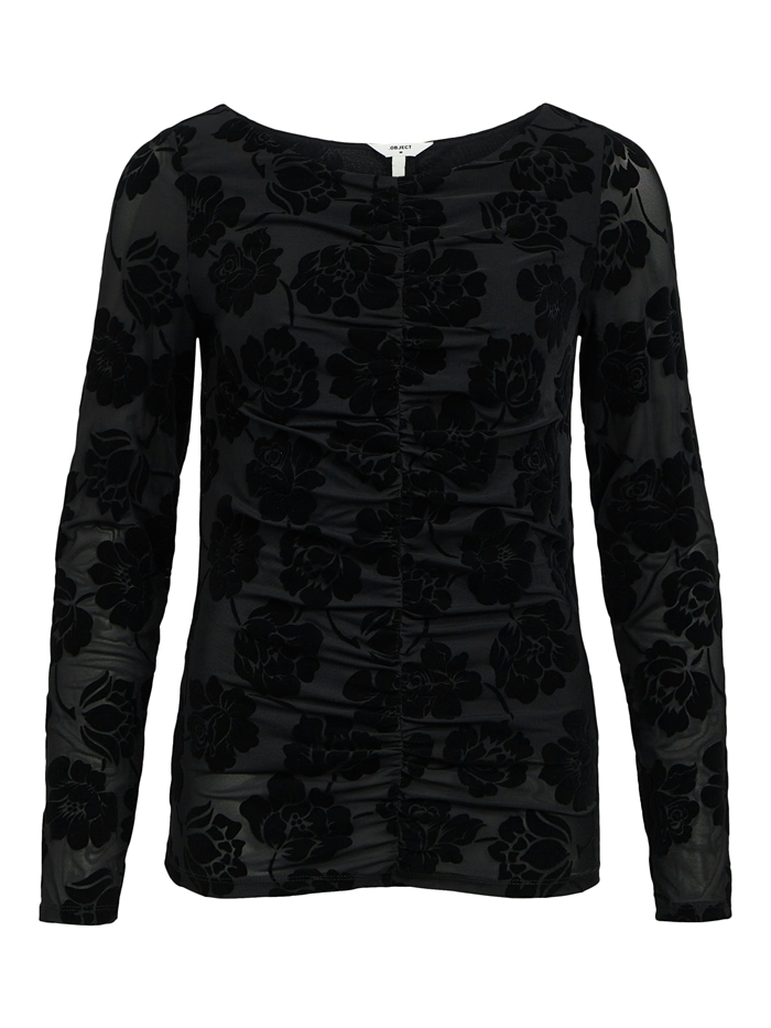 Object Objalma Top Black - Shop Online Her