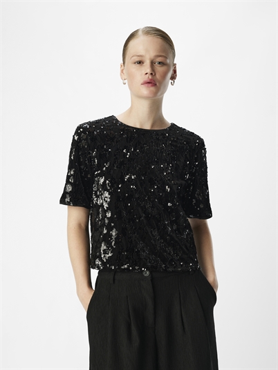 Object Objemine Nidia Top Black - Shop Online Her