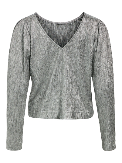 Object Objlouise Deep Back Top Silver - Shop Online Her