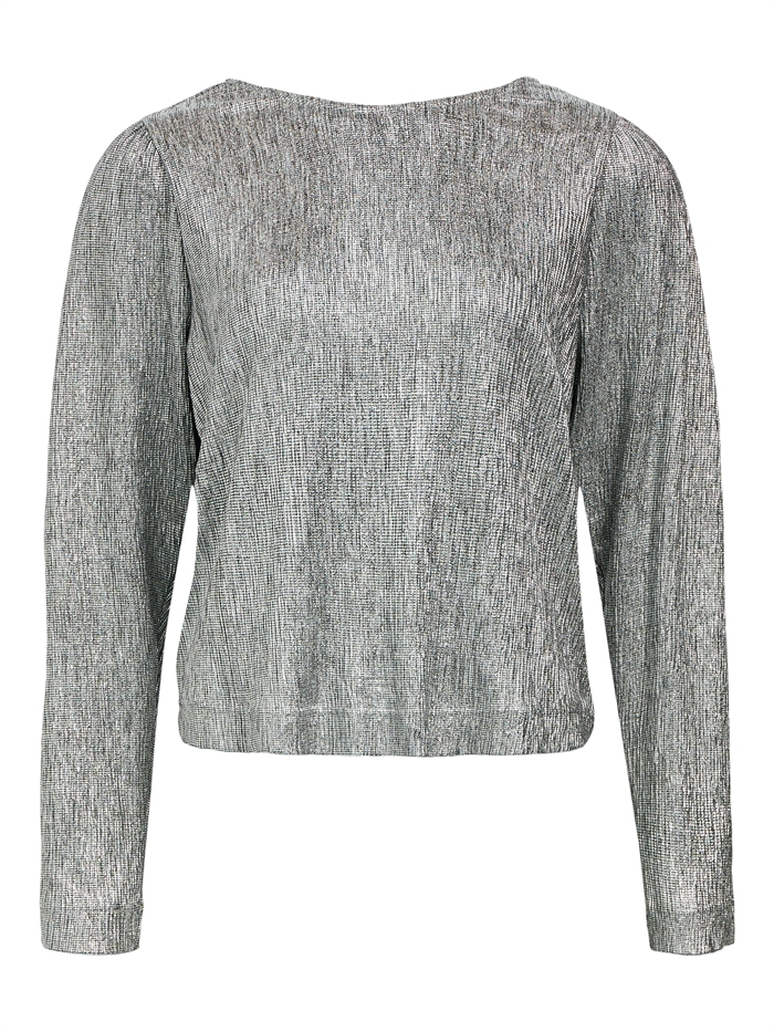 Object Objlouise Deep Back Top Silver - Shop Online Her