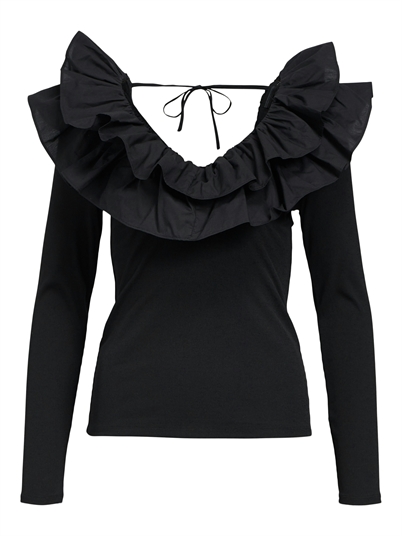 Object Objemilie Top Black - Shop Online Her