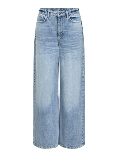 Object Objnia Beate Jeans Medium Blue Denim - Shop Online