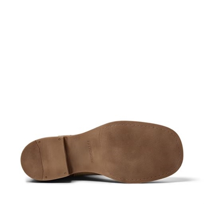 Pavement Jenny Suede Leather Taupe Suede - Shop Online Her