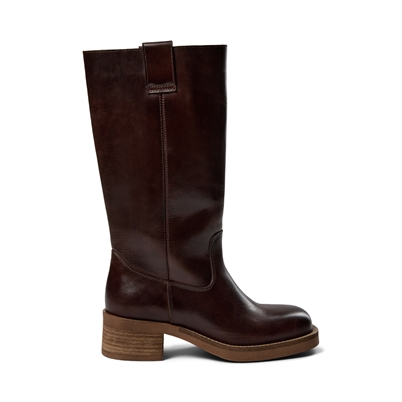 Pavement Anneli Long Støvler Brown Vintage - Shop Online Hos Blossom