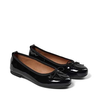 Pavement Lucy Lu Ballerina Black Patent Shop Online Hos Blossom