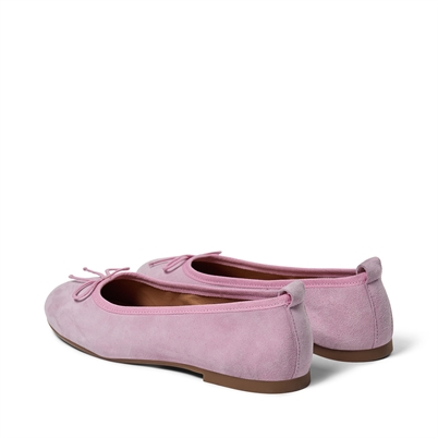 Pavement Lucy Lu Ballerina Rosa Suede Shop Online Hos Blossom