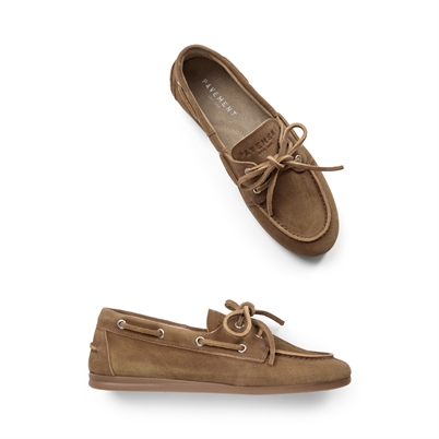 Pavement Marin Loafers Taupe Suede Shop Online Hos Blossom